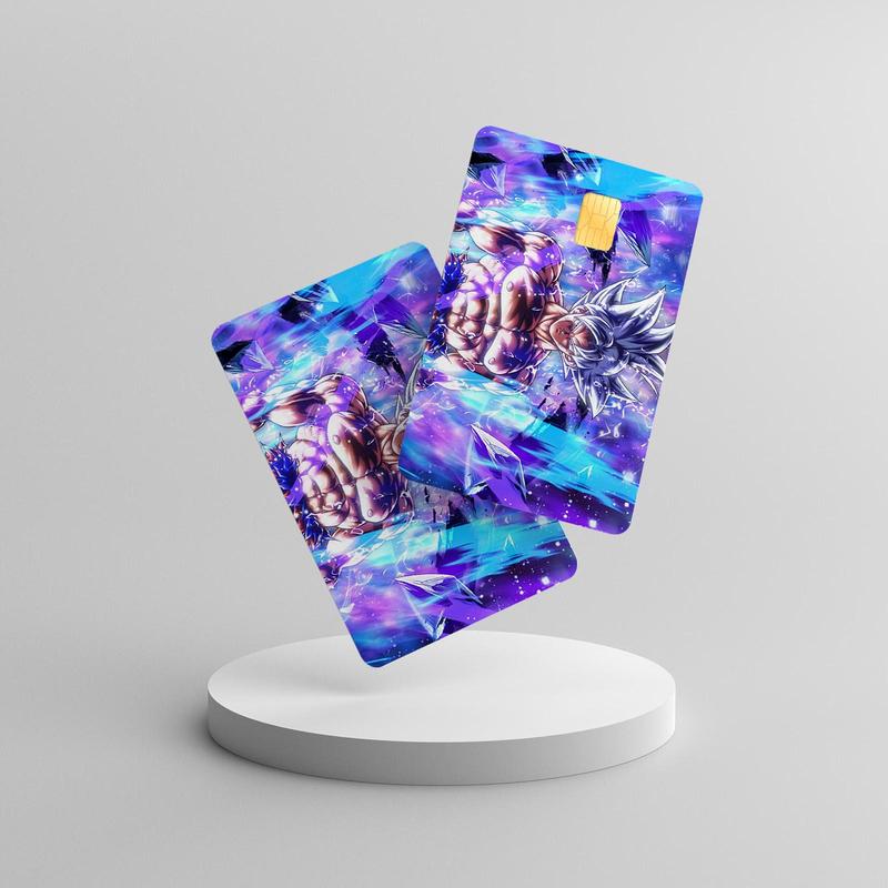 New Dragon Ball Goku Kamehameha credit card skin debit card protection card holder