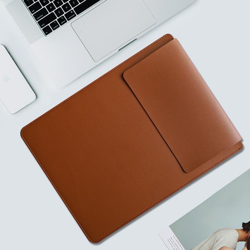 Minimalist PU Leather Laptop Case, Scratch Resistant Solid Color Laptop Sleeve Bag, Notebook Sleeve Bag, Computer & Laptop Accessories for Apple MacBook Air Pro 13 M1 M2 2020 ASUS 11 12 13.3 14 15 15.6 16 Case