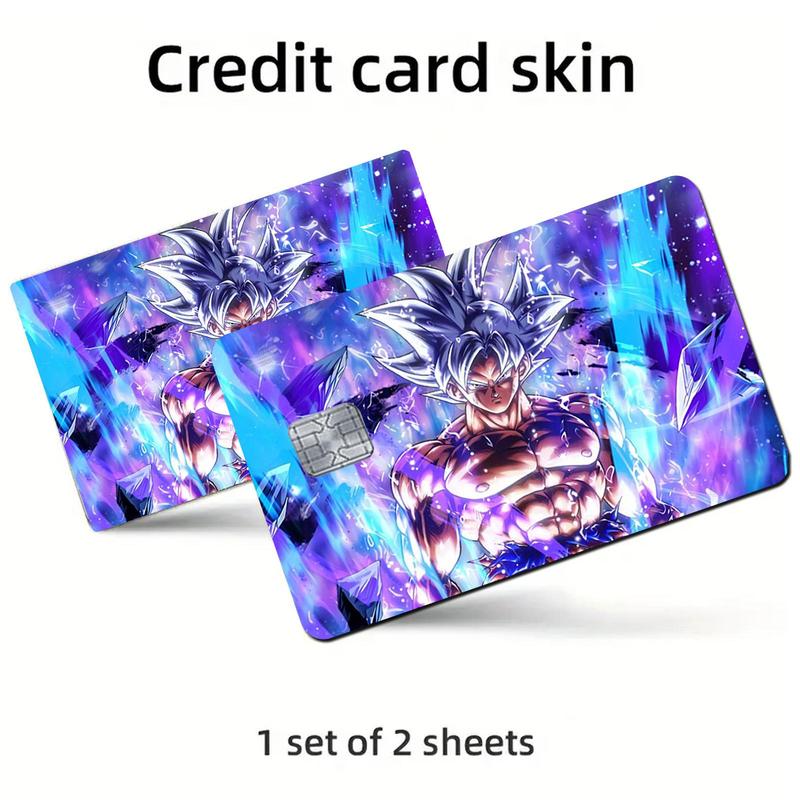 New Dragon Ball Goku Kamehameha credit card skin debit card protection card holder