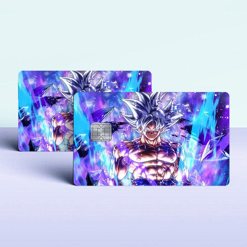 New Dragon Ball Goku Kamehameha credit card skin debit card protection card holder