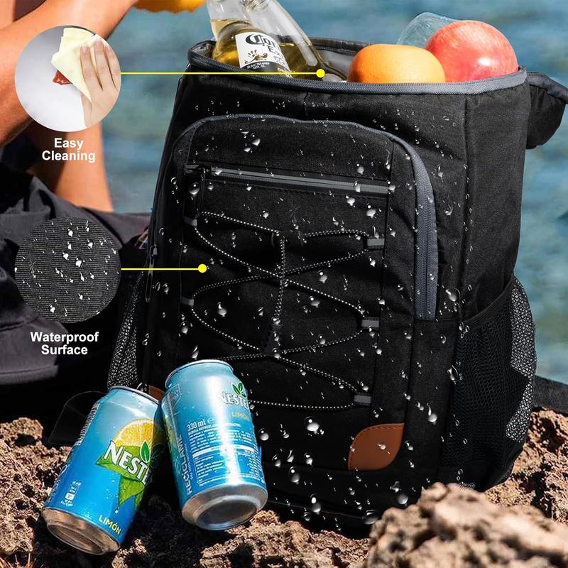 Backpack Cooler 36 Cans, Soft Cooler Backpack Insulated Leak Proof Beach Cooler Bag, Large Capacity  Coolers, Lunch Camping Travel Picnic Hiking Portable Cooler for Men Women