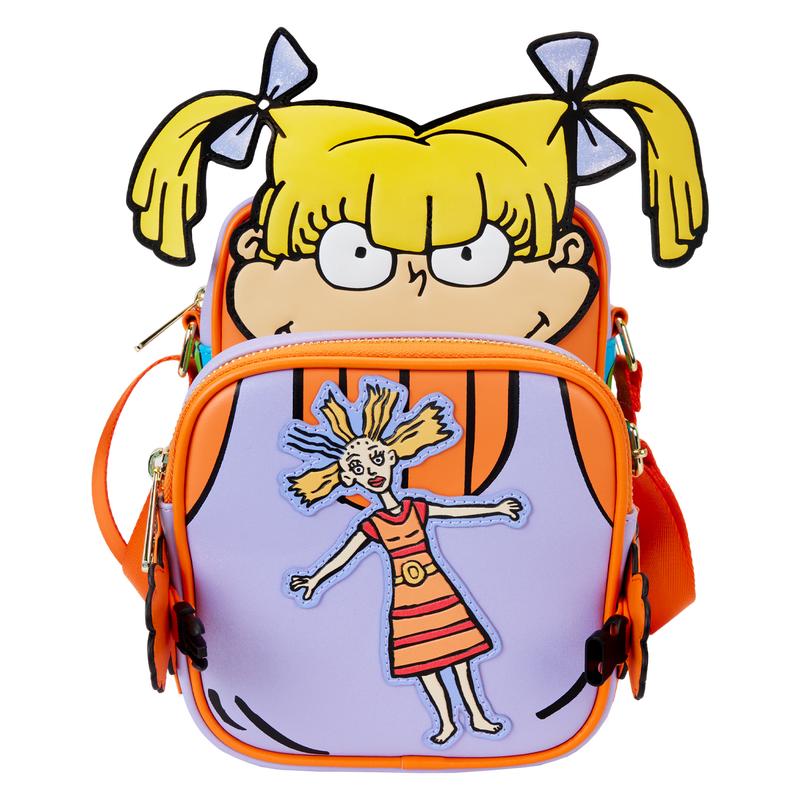 Rugrats Angelica Crossbuddies® Cosplay Crossbody Bag with Coin Bag