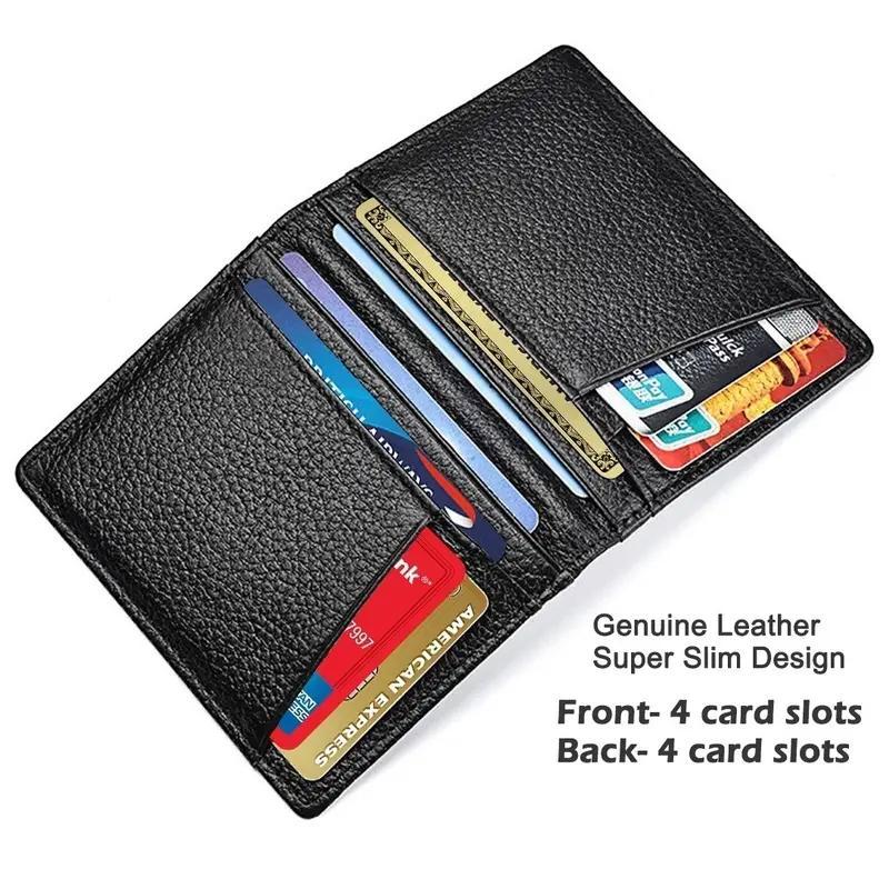 Minimalist Solid Color PU Leather Card Holder, Multi Card Slot ID Card Holder, Driver's License Protective Cover, Card Storage Wallet