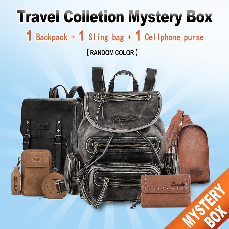 Wrangler Popular Items Mystery Box - Western Travel Collection Trendy Design