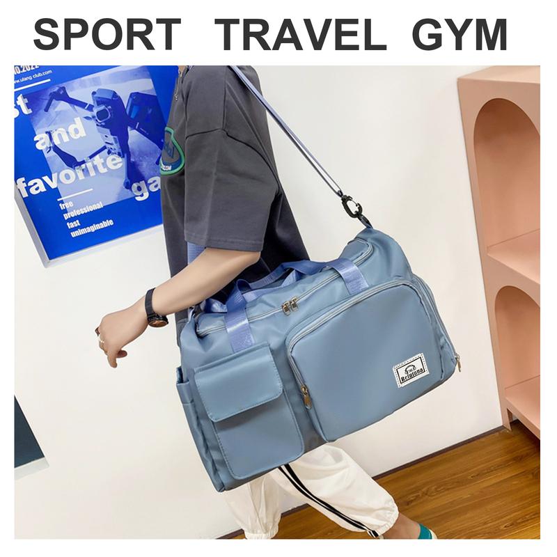 Travel Folding Bag, Women's Waterproof Carry-on Handbag, Men's Travel Essentials Sports Gym Bag, Hospital Waiting Bag Christmas gift