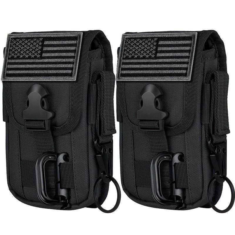 Cell Phone Holster Pouch Smartphone Pouch Case Molle Attachment Gadget Bag Belt Waist Bag for 4.7