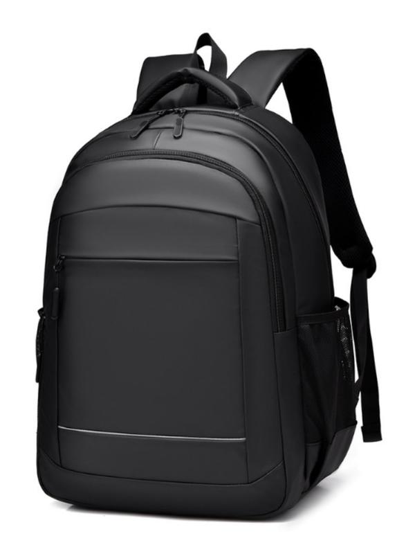 Business Style Large Capacity Backpack, Multi-functional Computer Bag, Casual Travel Backpack for Men, Simple All-match Bag for Daily Life & Work