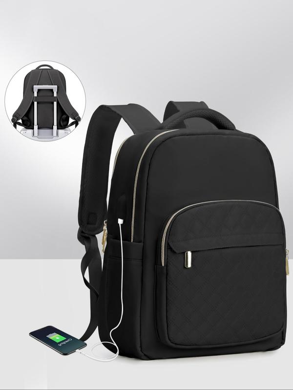 Large Capacity Travel Backpack, Multi-functional Laptop Backpack with Usb Charging Port, Waterproof Multi-compartment Travel Backpack for Men & Women