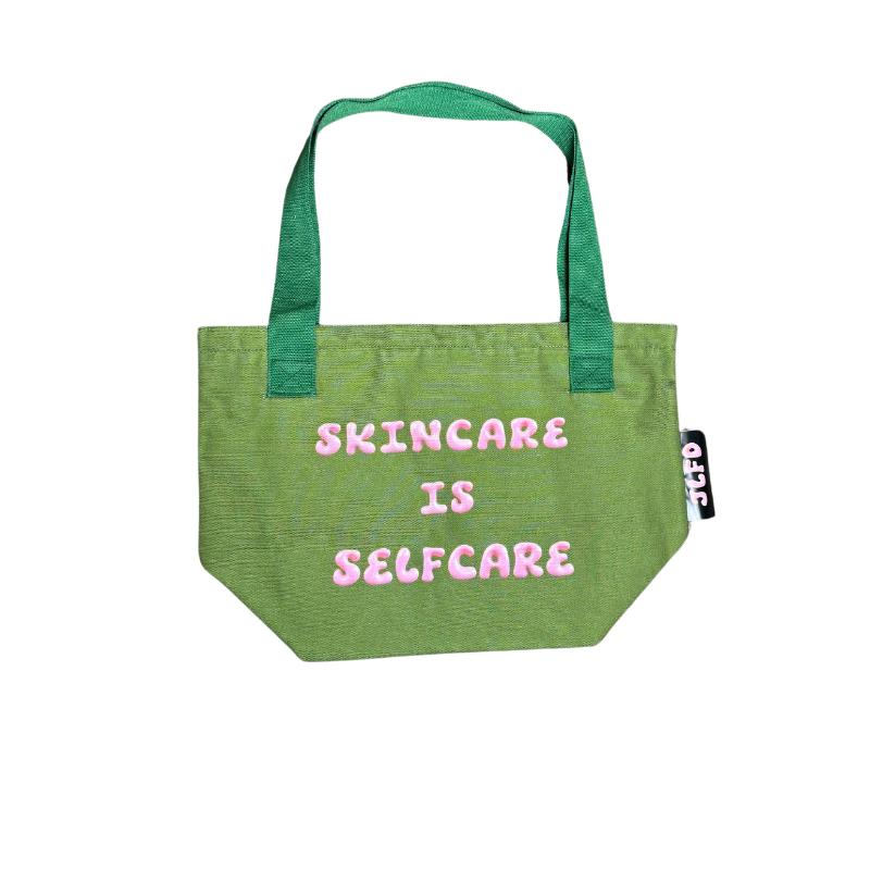 Jill Legs For Days Skincare is Selfcare Tote Bag