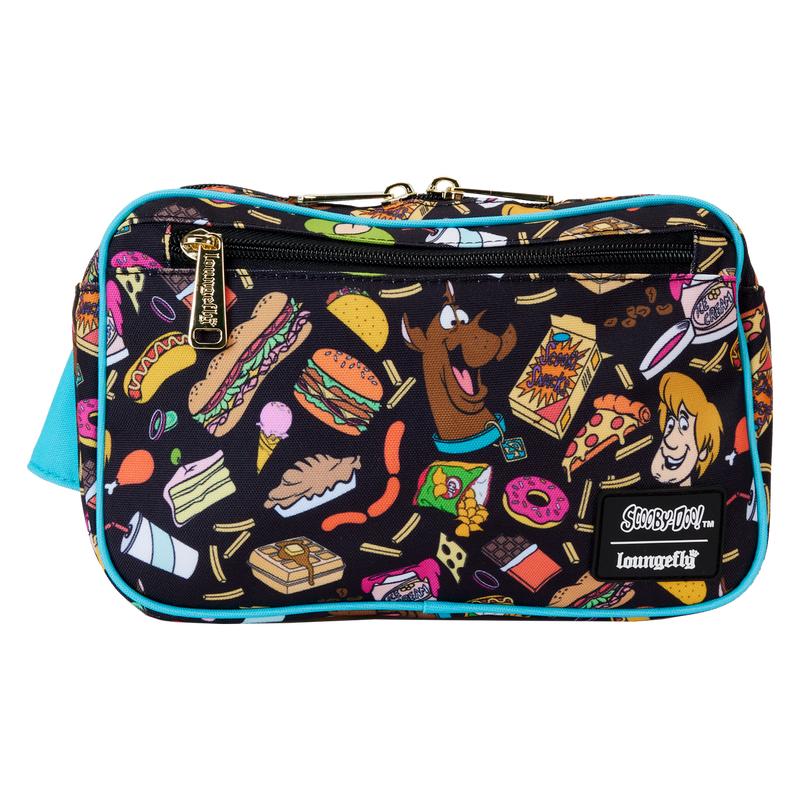 Scooby-Doo Snacks All-Over Print Nylon Belt Bag