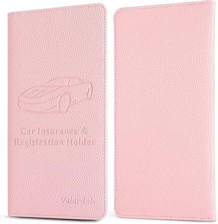 Premium Car Registration and Insurance Card Holder, Car Document Holder for Cards, Driver License & other Essential Documents