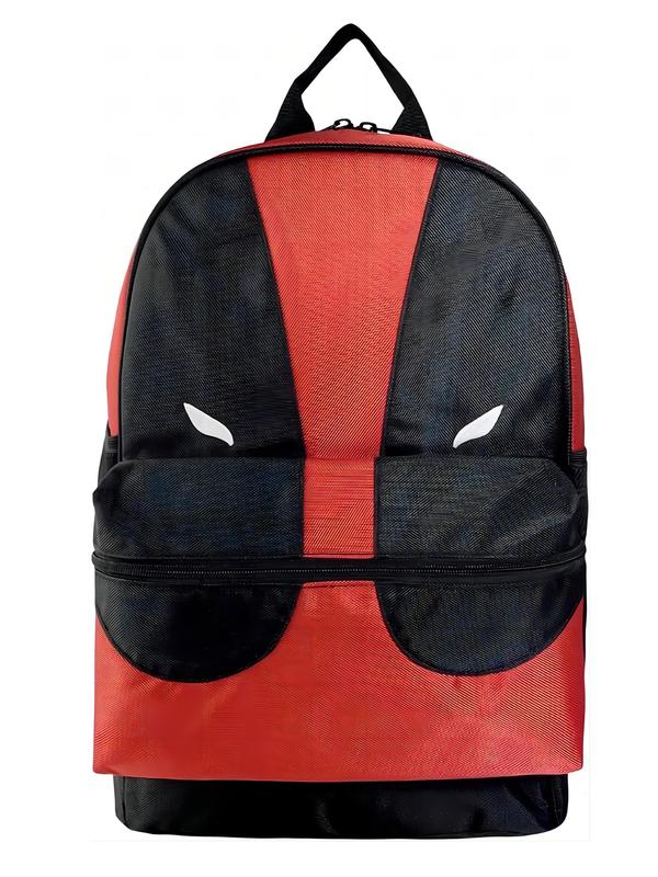 Deadpool Comics character Laptop Backpack Lightweight Travel Backpack Schoolbag 17