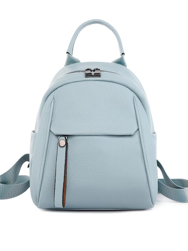 Unisex Fashionable Adjustable Zip Backpack