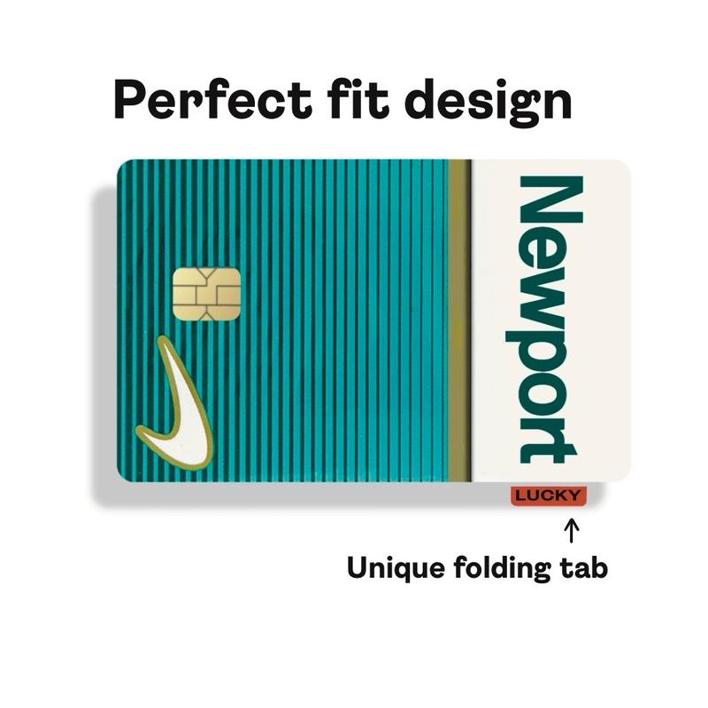 Menthol Credit Debit EBT skin cover - Sleek & Stylish Protection for Your Cards