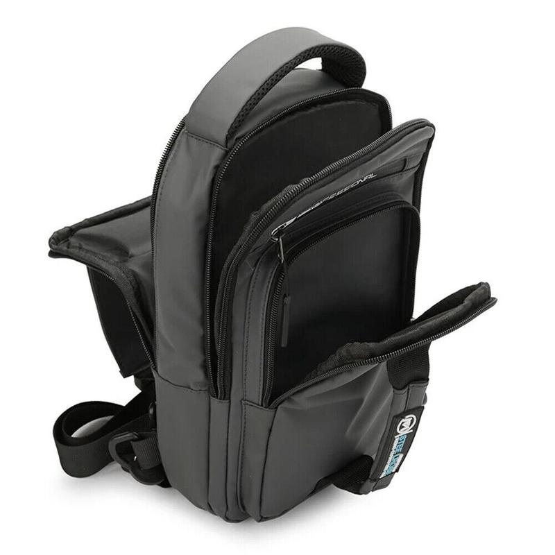 Anti-Theft Men'S Sling Crossbody Bag Chest Shoulder Messenger Backpack USB Port Does not apply