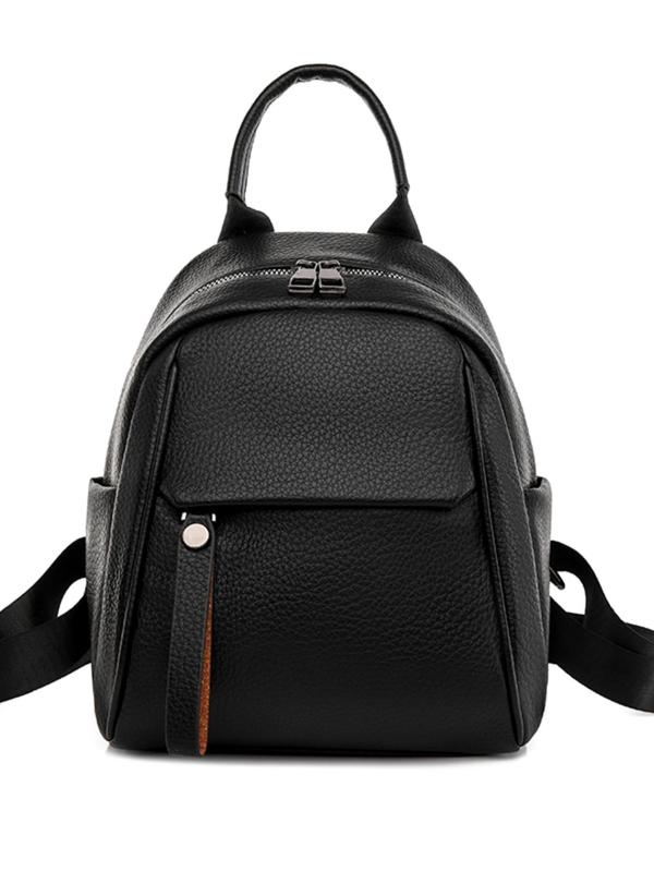 Unisex Fashionable Adjustable Zip Backpack