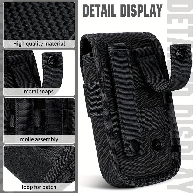 Cell Phone Holster Pouch Smartphone Pouch Case Molle Attachment Gadget Bag Belt Waist Bag for 4.7