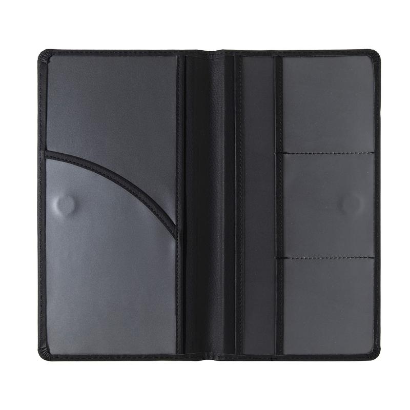 Car Registration and Insurance Holder Registration and Insurance Card Holder Car Essentials for Women Men (Black)