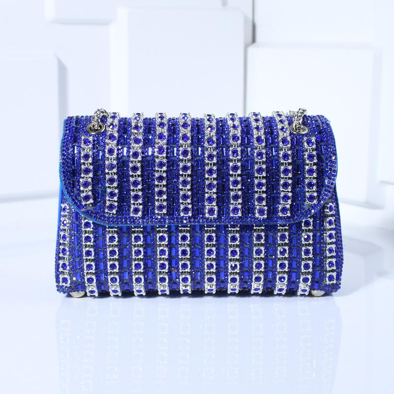 Fashion Crossbody Dinner Bag Diamond-Encrusted Hand Bag Delicate Senior Sense Square Women's Hand Bag Shoulder Bag Crossbody Bag woman gift Women's Rhinestone clutch  purse woman gift