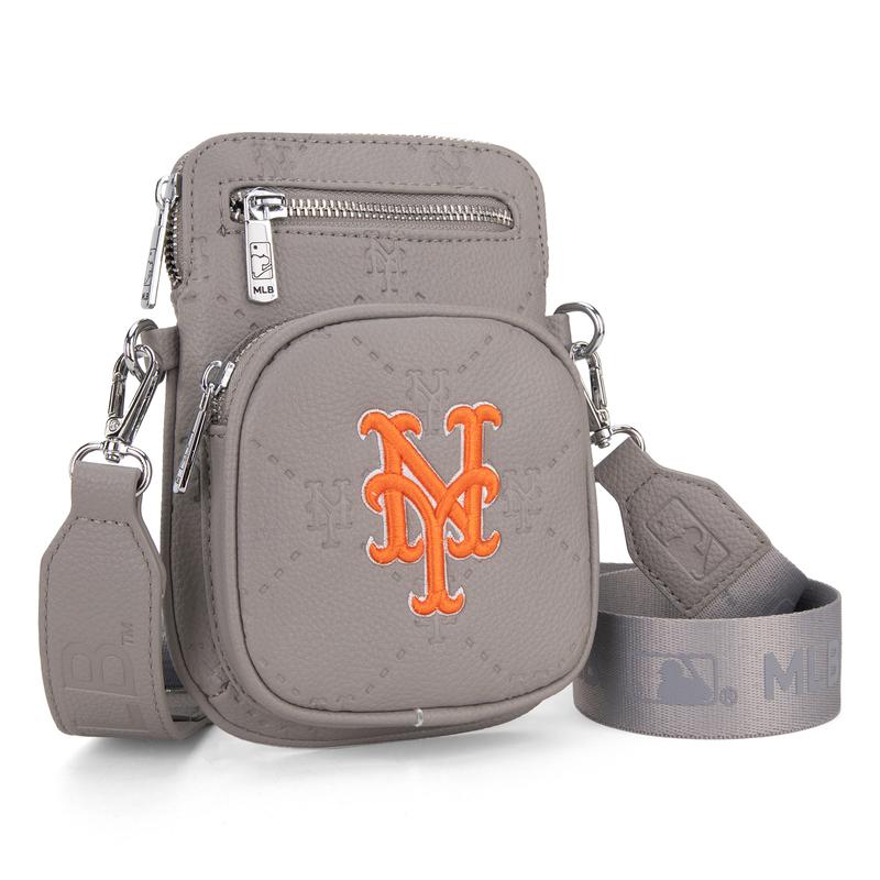 MLB New York Mets Crossbody Bag Perfect Gifts for Sport Fans for Camping Hiking