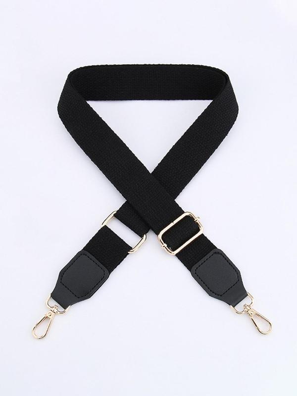 Solid Color Bag Strap, Replaceable Adjustable Bag Strap, Fashionable DIY Bag Accessories, Casual Trendy Versatile High-quality Daily Bag Strap