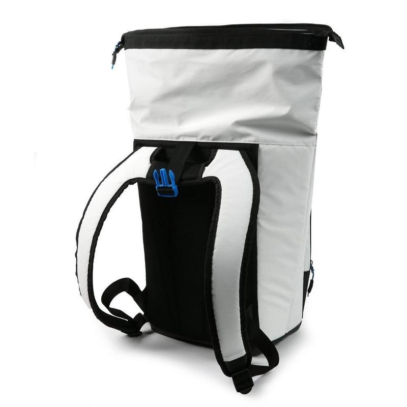 Titan by Arctic Zone 13QT 20-Can Cooler Backpack Soft Sided Leak-Proof, White