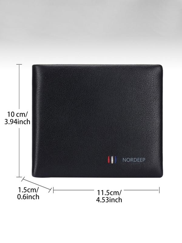 Men's Business Style Solid Color Card Holder, Casual Trendy Card Holder, Fashionable Card Holder for Daily Use