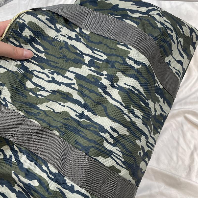 Camo duffels grey travel duffels hunting bag camouflage sports bag packing bag