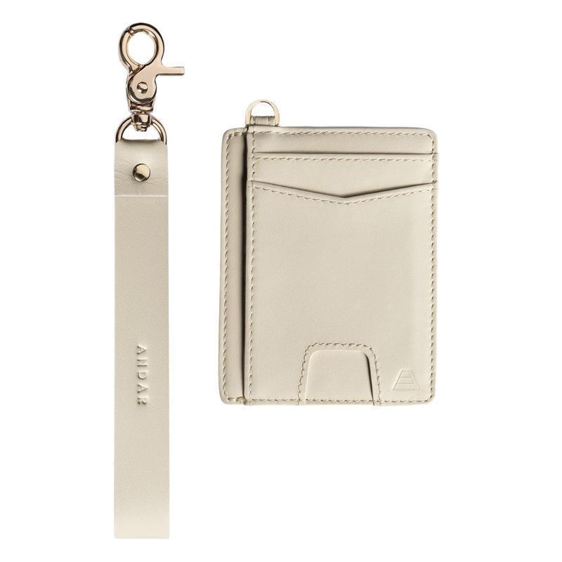 The Denner - Leather Wristlet Wallet with Pull Tab