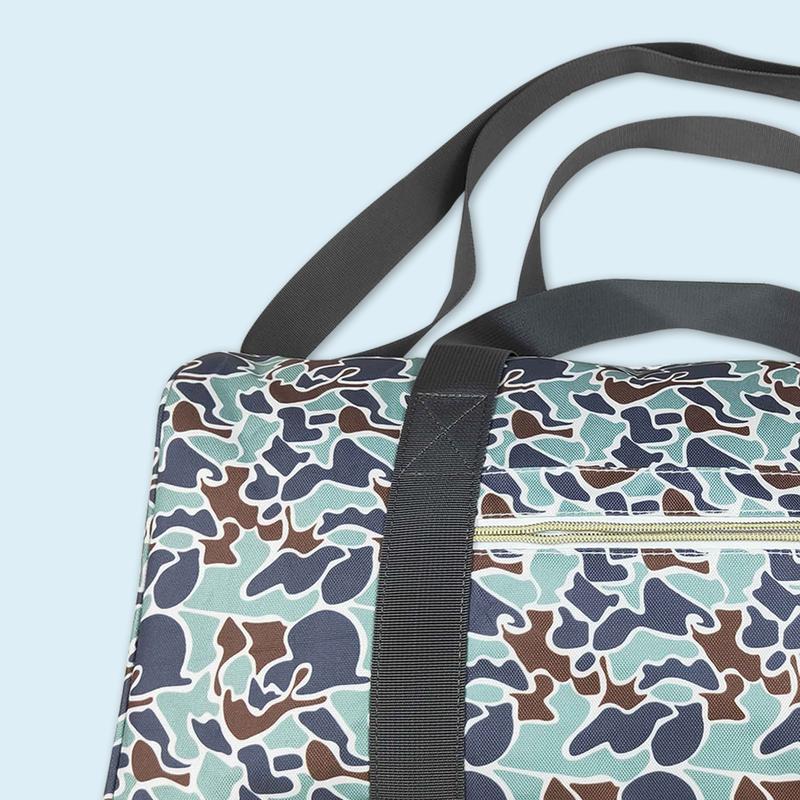 Adult camouflage print weekend duffel bag,travel duffel bag,large capacity bag