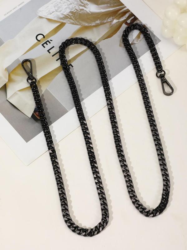 Women's Fashion Durable Chain Strap for Bag, Casual Zinc Alloy Minimalist Chain for Shoulder Bag & Crossbody Bag for Daily Use, Bag Accessories