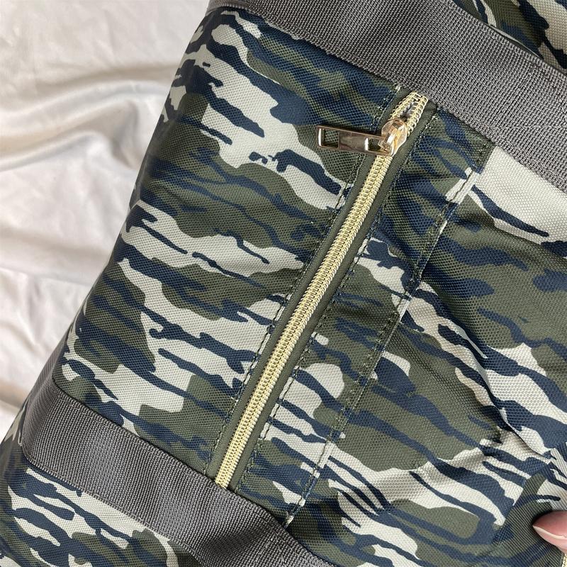 Camo duffels grey travel duffels hunting bag camouflage sports bag packing bag