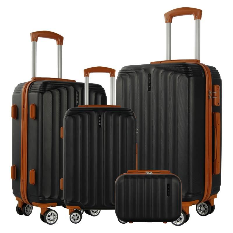 UUH 6pcs 4pcs 3pcs  Spinner Suitcases Set with TSA Locks - Family Set - Travel and Moving Set