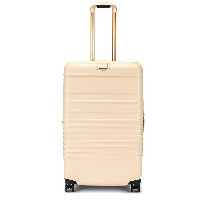 BEIS The Medium Check-In Roller in Beige