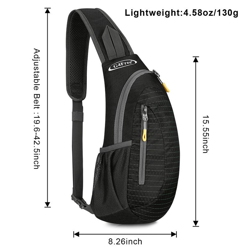 Sling Bags Men Shoulder Backpack Small Cross Body Chest Sling Backpack