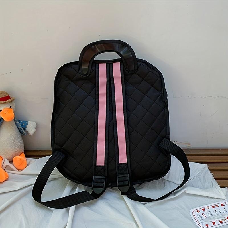 Fashion Unisex 2D Drawing Backpack Cute Cartoon Bag Comic Bookbag Women Men Daypack Travel Rucksack Bag