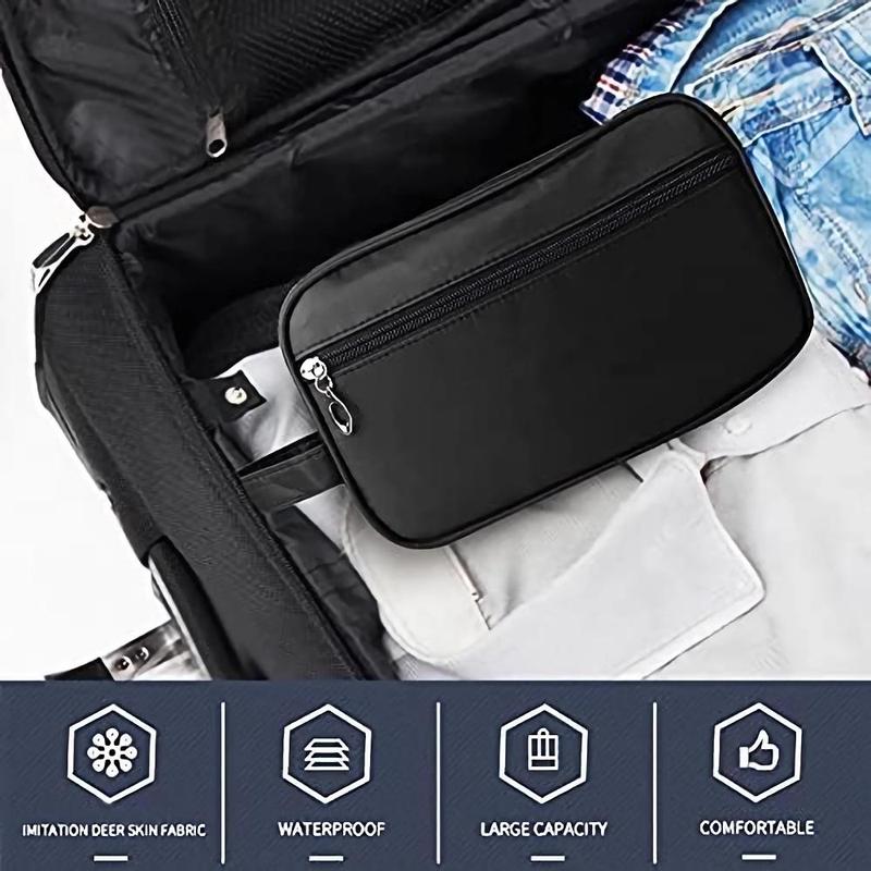 Travel Toiletry Bag, 1 Count Toiletries Organizer Bag, Hanging Toiletry Bag, Cosmetic Bag, Travel Accessories for Women & Men