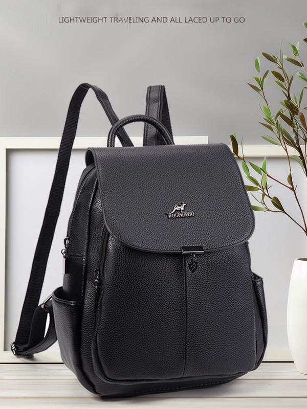 Fashionable Large Capacity Travel Backpack, Casual Versatile Backpack for Women & Men, Trendy All-match Commuting Bag for Daily Life