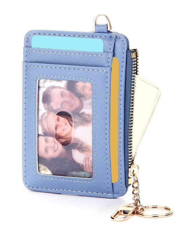 Fashionable Bifold Zipper Short Wallet, 2024 Summer Minimalist Casual Card Holder for Women, Casual Trendy Versatile Everyday Bag for Daily Use