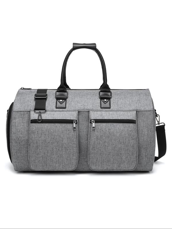 Large Capacity Travel Bag, Business Travel Duffel Bag with Clothes Compartment, Business Trip Luggage Storage Bag with Shoulder Strap