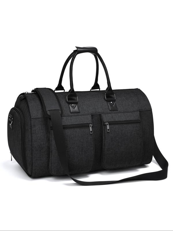 Large Capacity Travel Bag, Business Travel Duffel Bag with Clothes Compartment, Business Trip Luggage Storage Bag with Shoulder Strap