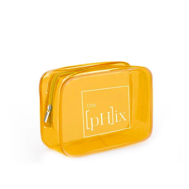 The pHix Holiday Travel Bag- Toiletry Bag + Cosmetic Bag + Travel Holiday Skincare Kit