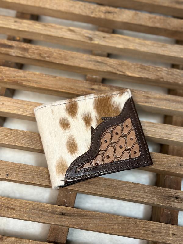 Personalized Men’s Cowhide Wallet | Tooled Leather Wallet | custom Branded Wallet | Gift for Men Short Wallet Short Wallet Short Wallet