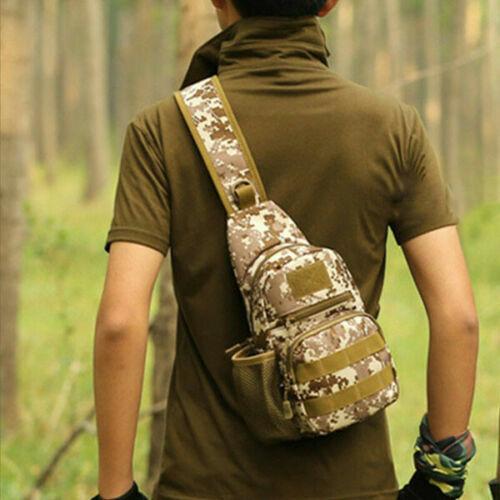 Tactical Sling Chest Bag Backpack Military MOLLE Crossbody Bag Shoulder Backpack