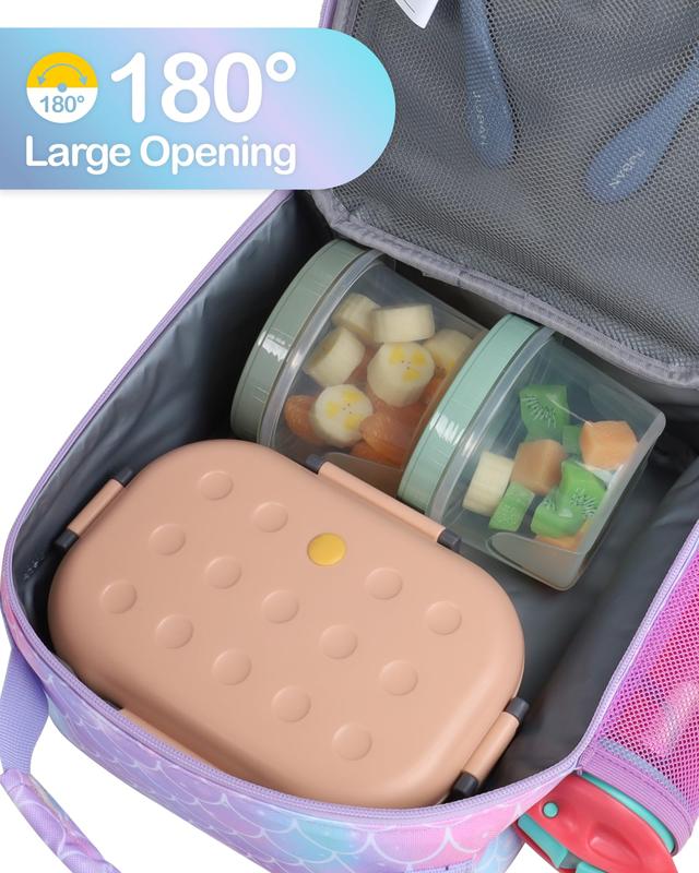 Lunch Box for Kids, Reusable Insulated Lunch Bag for Toddler, Girl, Boy,  Insulated Cooler Bag Meal Containers for School, Picnics, Travel lunch  bags lunch  tote