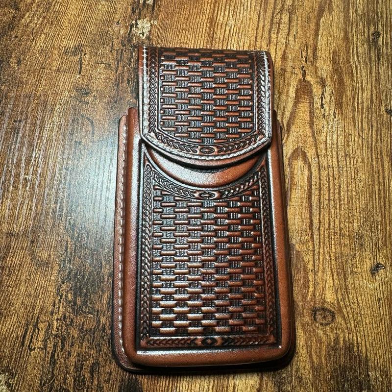 Western Leather Cellphone Holster