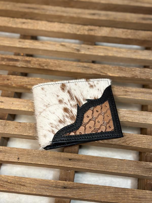 Personalized Men’s Cowhide Wallet | Tooled Leather Wallet | custom Branded Wallet | Gift for Men Short Wallet Short Wallet Short Wallet