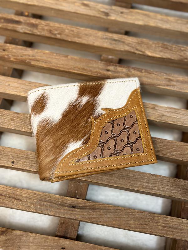 Personalized Men’s Cowhide Wallet | Tooled Leather Wallet | custom Branded Wallet | Gift for Men Short Wallet Short Wallet Short Wallet