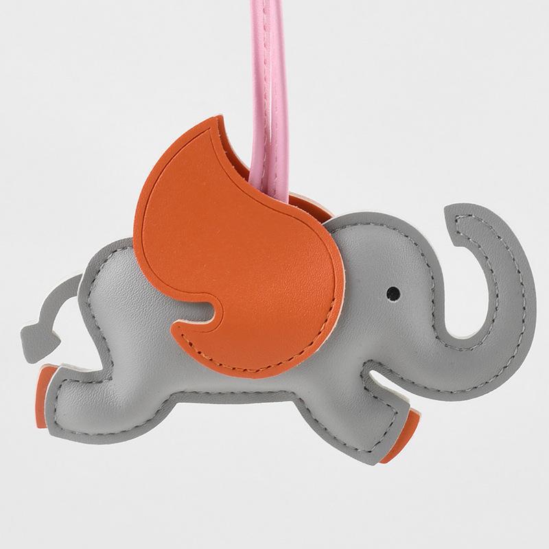 Cute Elephant Bag Charm for Women, Cartoon Animal Charm for Ladies, Personalized Accessory