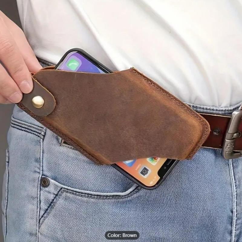 PU Leather Phone Holster with Belt Clip Loop, PU Leather Belt Case, Cell Phone Case for iPhone, Samsung